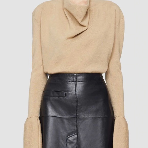 Philip Lim| Wool-Blend Cowlneck Sweater - Picture 3 of 3